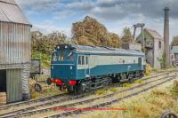 2545 Heljan Class 25/3 Diesel Locomotive number 97 152 "ETHEL 2" in BR Blue and Grey livery - unpowered but with full control of directional lights